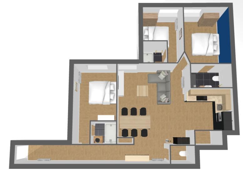 شقة Madonna Elegance, Proche Sanctuaire, 95M2 لورد المظهر الخارجي الصورة